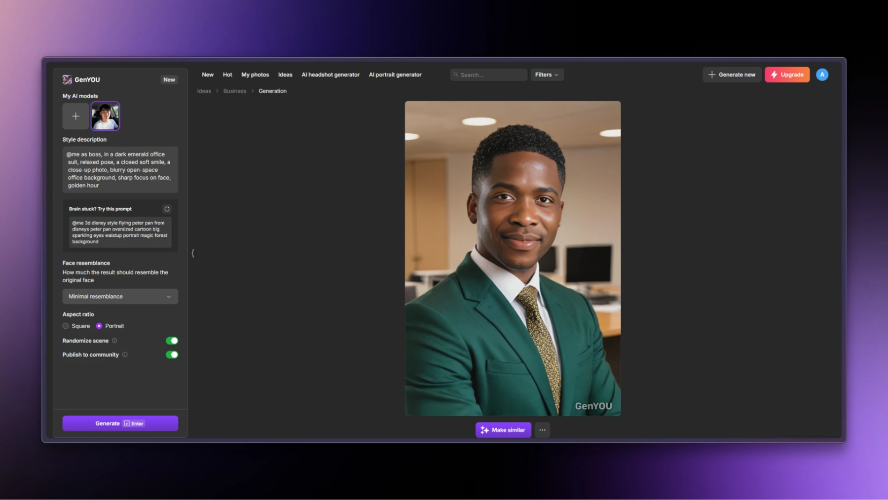 linkedin profile picture generator