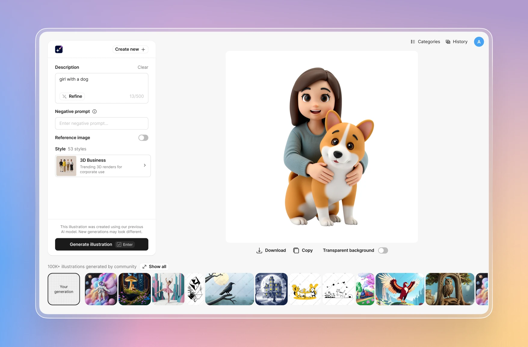 high quality ai illustrations