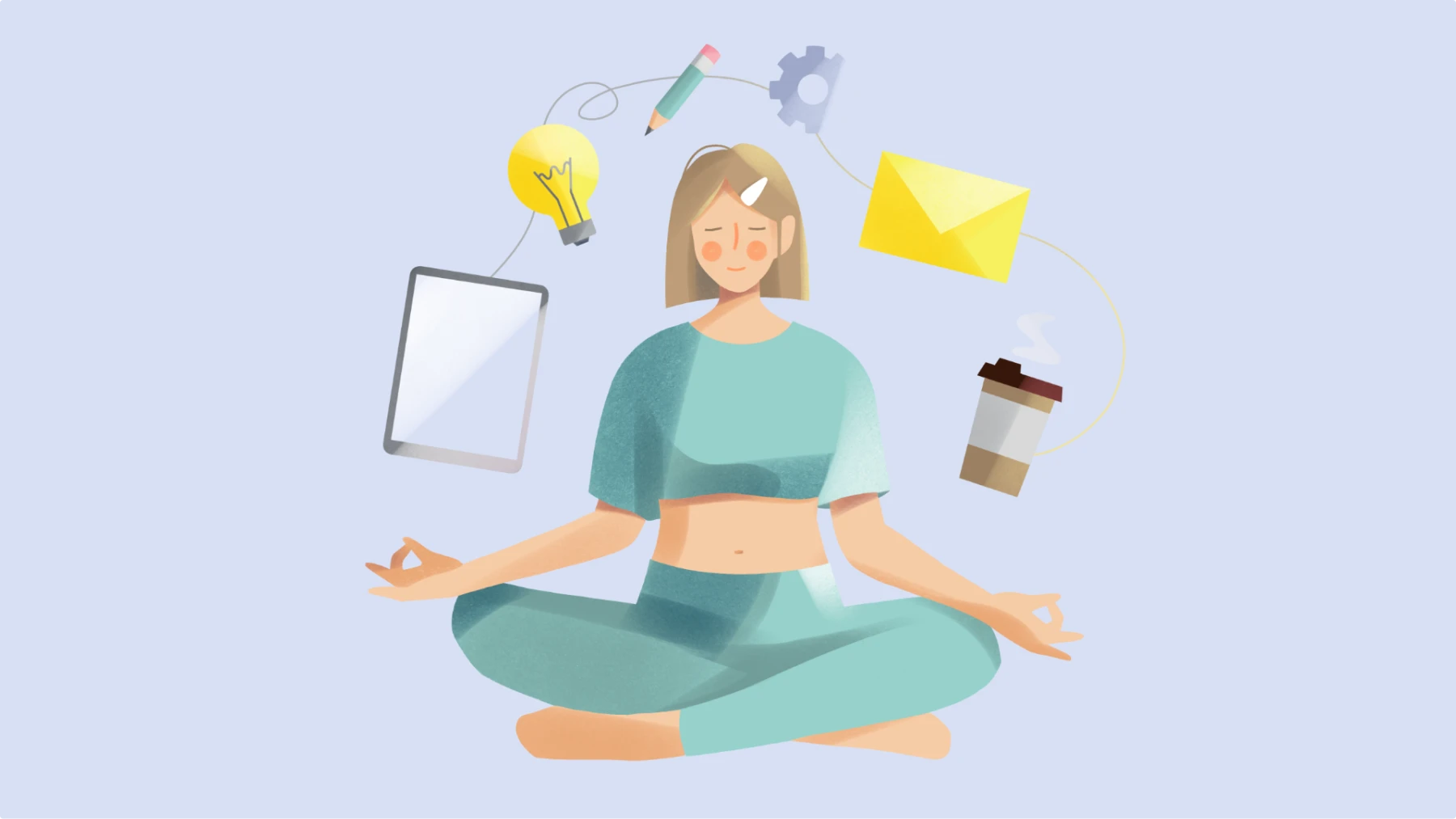 multitasking as a freelance designer
