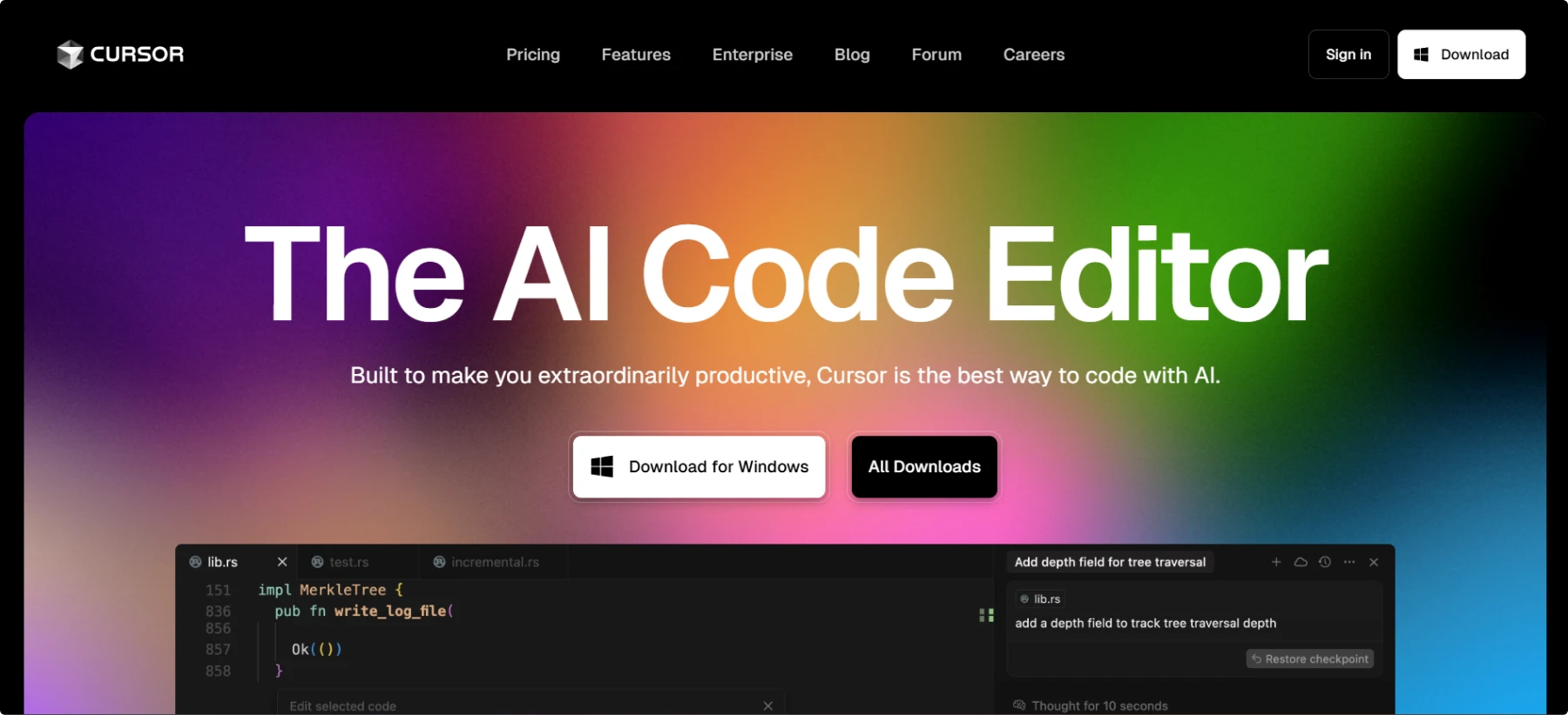 cursor ai