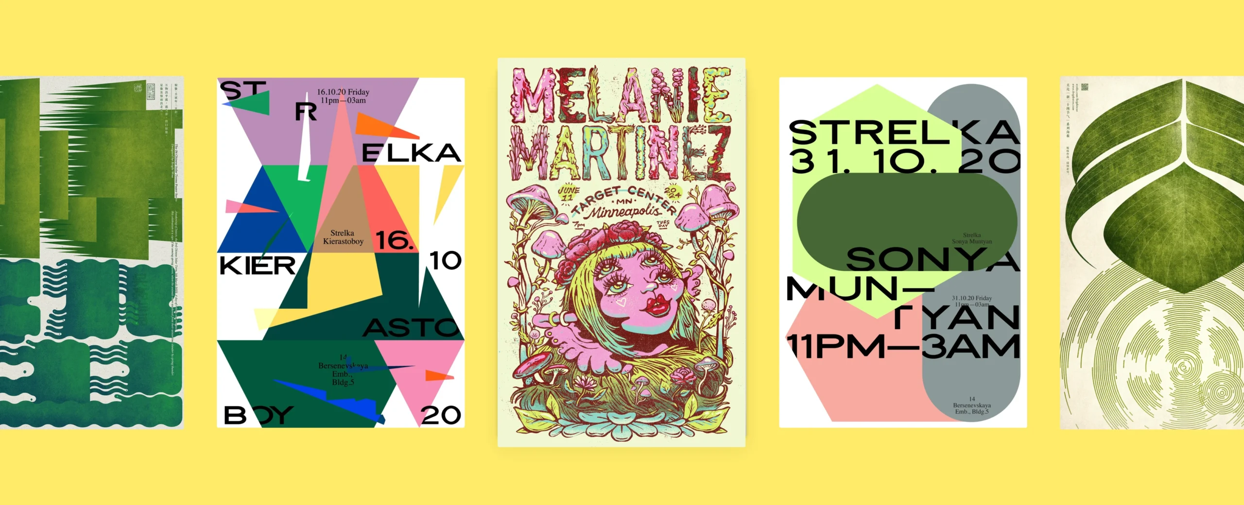 different poster examples