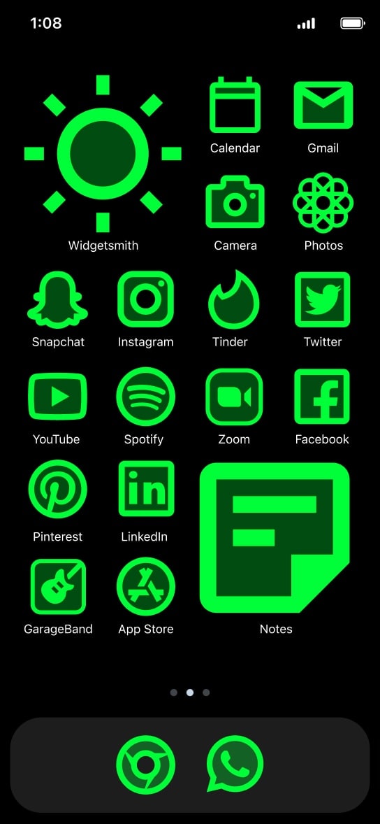 Featured image of post Facebook Icon Aesthetic Dark Green