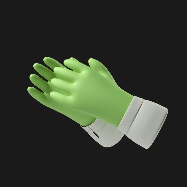 Green zombie hand