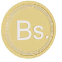 Bolivia boliviano and venezuela bolivar gold coin