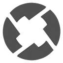 0x logo spinning