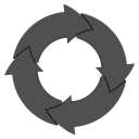 Cryptonex: вращающийся логотип
