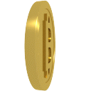 Gold coin Bitcoin