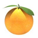 Апельсин анимированный