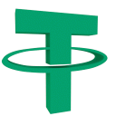 Tether logo spinning