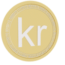Denmark krone gold coin